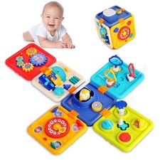 Montessori Toys for 1 2 Year Old Boy and Girl - Busy Board for 1 Year Old,Ear...