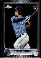 2022 Topps Chrome Update Rene Pinto Rookie Tampa Bay Rays #USC139