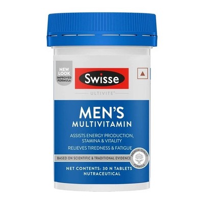 Swisse Herren Multivitamin Vitamine & Mineralstoffe (30 Tabs)
