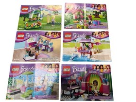 Lego Friends Instruction Manual Booklets Lot