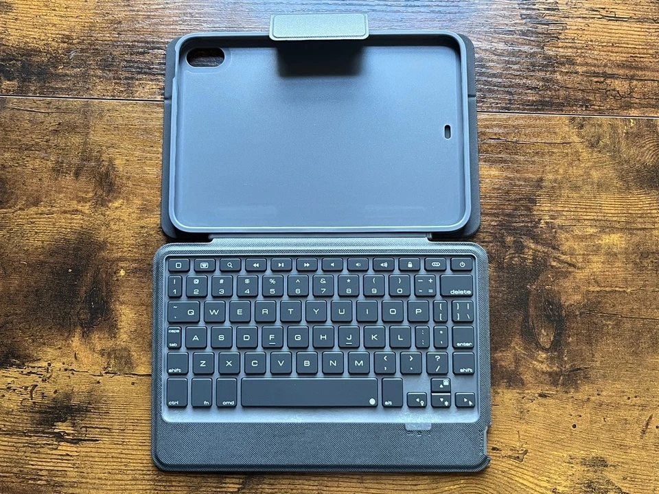 Funda con Teclado para IPAD Mini 6 y 7 Bluetooth Teclado Magnético Estuche Plegable Foto 2 de 4