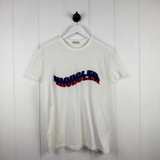 Moncler Logo T-Shirt – Off White (L)