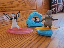 2007 SONY PICTURES SURF'S UP MCDONALDS HAPPY MEAL TOYS