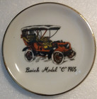 Antique Car 4” Collector Gold Rimmed Porcelain Plates Japan Lot Of 6 (Some Wear) — photo 8