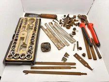 Junk Drawer Metal Lot Scrap Metal Misc. Tools Tool Pieces Antique Tools Socket