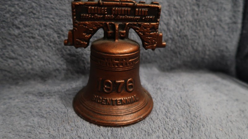 ORANGE COUNTY BANK 90TH YEAR ANNIVERSARY BICENTENNIAL 1886-1976 ADVERTIS "BANK"