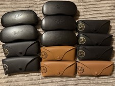 Mixed Lot of 15 Genuine Ray Ban Sunglasses/Eyeglasses Cases EMPTY