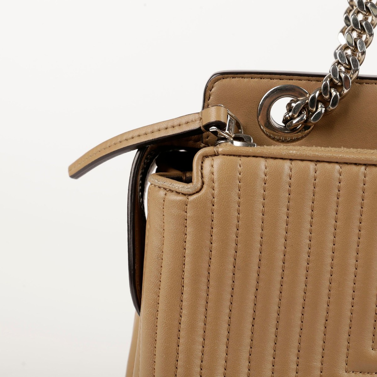 Fendi 8BN299 Dotcom Small Click Tote and Shoulder Bag