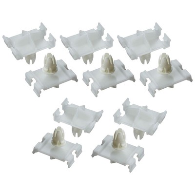10 Pcs Car Body Side Molding Clips For C CLK W202 W203 W208 W210
