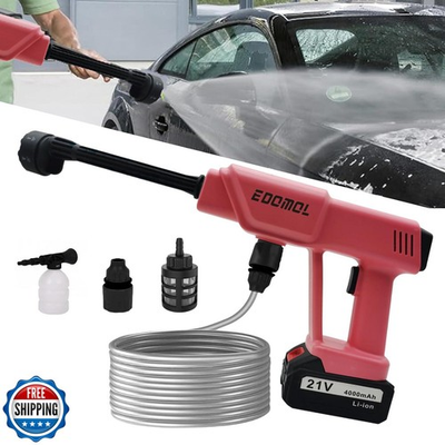 #ad Cordless Pressure WasherPortable 21V Battery Power Washer for La $58.99