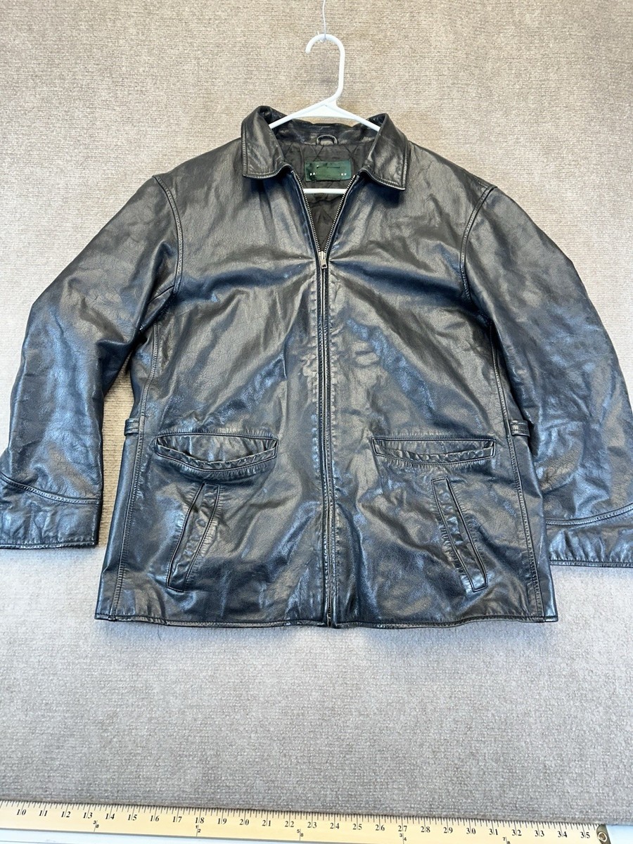 Vintage 90s Ralph Lauren Leather Medium Man's Jacket | eBay