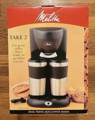 Melitla Take 2 coffee maker ME2TMB with 2 Cups, Open Box