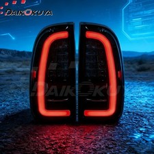 C-shape Full Led Tail Lights For 2000 - 2006 Toyota Tundra Standard Access Cab