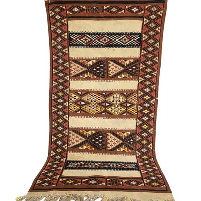 Timeless Tribal Masterpiece Handwoven by Artisan Women   Over 40 Years of Exotic