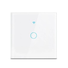 Smart WiFi Touch Light Switch No Neutral Required 1 Gang Wall Alexa Google Home