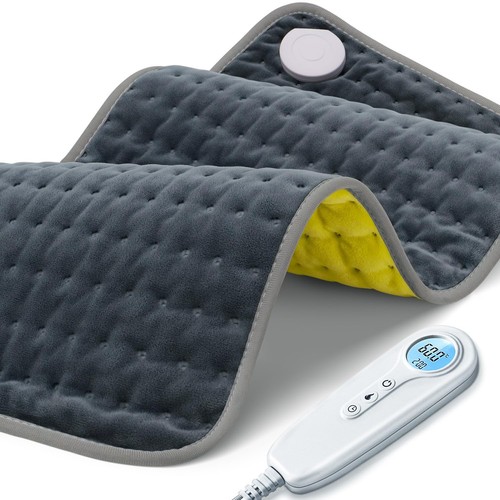 Heating Pad for Back Pain Relief,Electric Warming Pad for Cramps,Heated Neck ...
