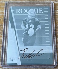 REGGIE NELSON 2007 Playoff Absolute CYAN PRINTING PLATE AUTO RC ROOKIE #1/1 !