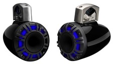 Kicker 51KMTCXL65 6.5" Horn Loaded Marine Wakeboard Tower Speakers KMTCXL65