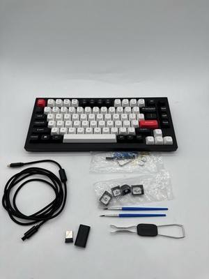 Keychron Q1 HE 75% Wireless RGB Mechanical Keyboard Magnetic Switch Black