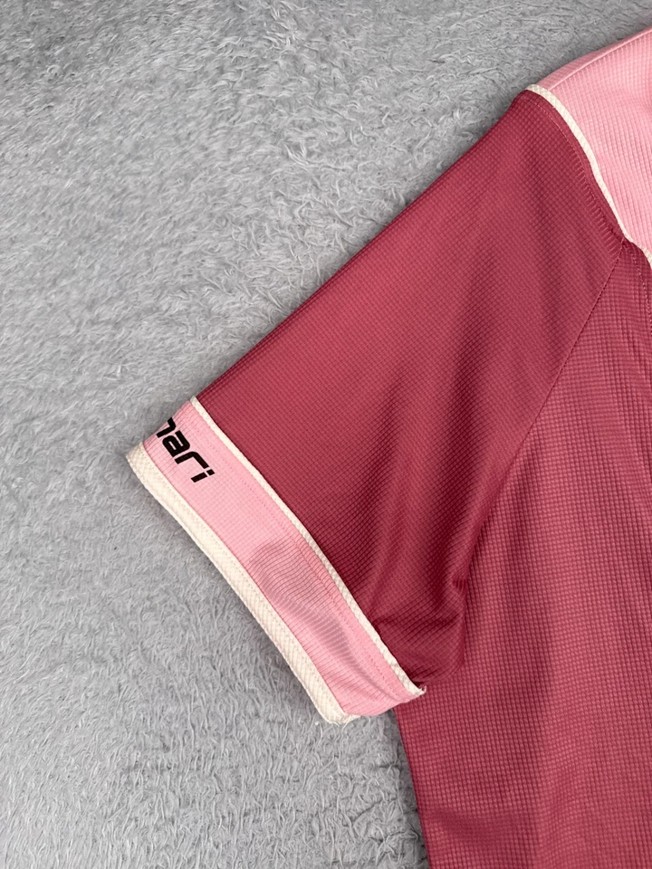 Camiseta deportiva de ciclismo Canari para mujer 3XL XXXL rosa 1/4 cremallera manga corta bolsillos traseros Foto 3 de 4