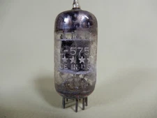 GE 5 Star Black Plate Triple Mica 5751 Vacuum Tube Tested Strong 91/100% Gm