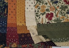 WHEATLAND 40 pc Sample Set Moda Kansas Troubles sew quilting Fabric