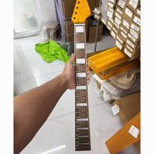 AAAMaple finished electric guitar neck, 22 frets, 25.5", rosewood fretboard