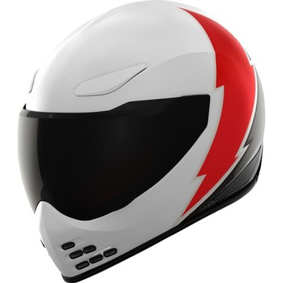 ICON Domain  Helmet - Slabtown - White - Large 0101-17881