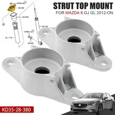 2x For MAZDA 6 GJ GL 2012> Rear Shock Absorber Shocker Top Strut Mount Mountings