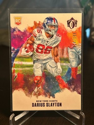 2019 Panini Chronicles Gridiron Kings Red /199 Darius Slayton #GK20 Rookie RC