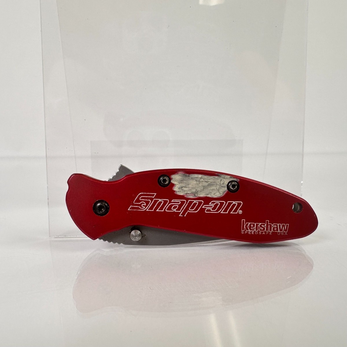 Kershaw Snap-On 1620RDSO Scallion Red Assisted Opening Folding