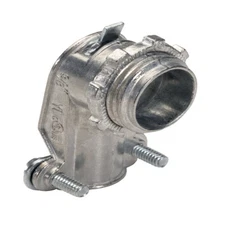 SOUTHWIRE 103 90 DEG CONNECTOR 1" DIE CAST ZINC 1.06-1.4" CABLE OPENINGS