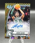 2024 Bowman Chrome University #80 Black & Gold Stealth Jaden Akins AUTO /24