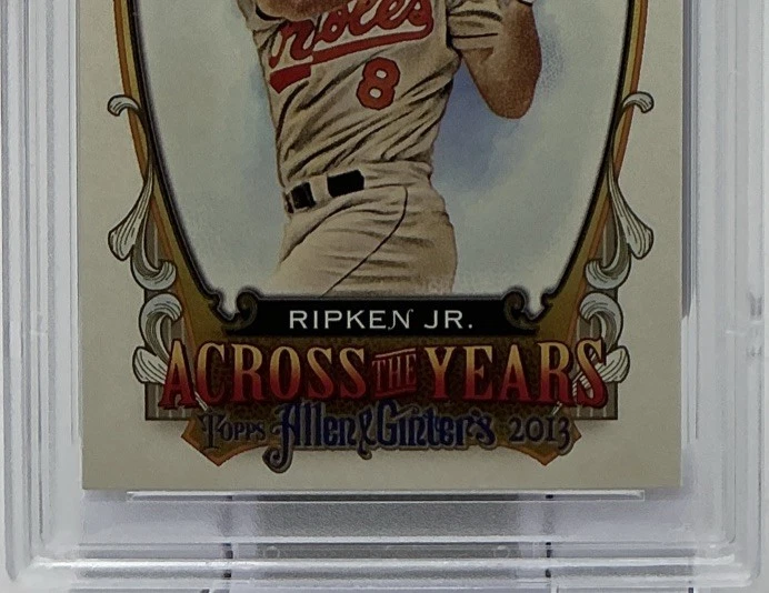 Cal Ripken Jr. PSA 10 -2013 Topps Allen & Ginter ‘Across the Years’ Portrait - Image 3 of 4