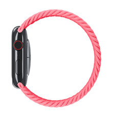 APPLE WATCH BAND BRAIDED SOLO LOOP 41MM, SIZE 3 - GUAVA