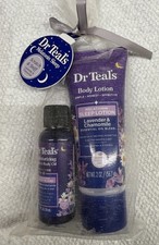 Dr Teal's Sleep Body Lotion Melatonin, Lavender Chamomile Essential Oils, 8oz
