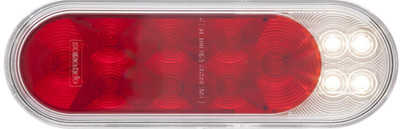 Optronics STL211XRB 4'' Fusion Gen II LED Combination Tail/Back-up Light, RED