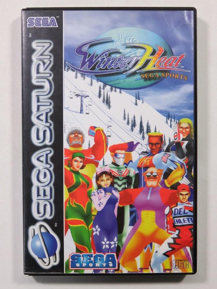 WINTER HEAT SEGA SPORTS SEGA SATURN PAL-EURO (SANS NOTICE - WITHOUT MANUAL)
