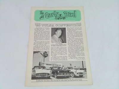 The Early-Bird Magazine May-June 1968 '68 Tulsa Convention Thunderbird Cars