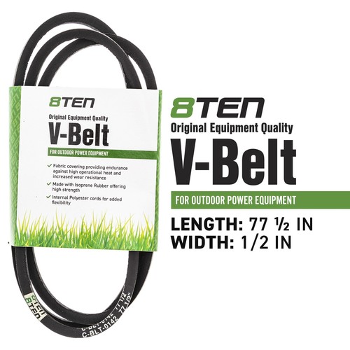 Mower Blades & Deck Belt Kit for Murray M12538 M115-38 M125-38 M19546 M13538 - Picture 4 of 5