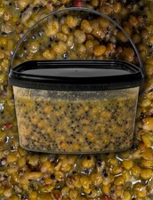5kg Shelf Life Particle Fishing - Maize Hemp Maples Chick Peas Natural Preserved 4.00 per kilo