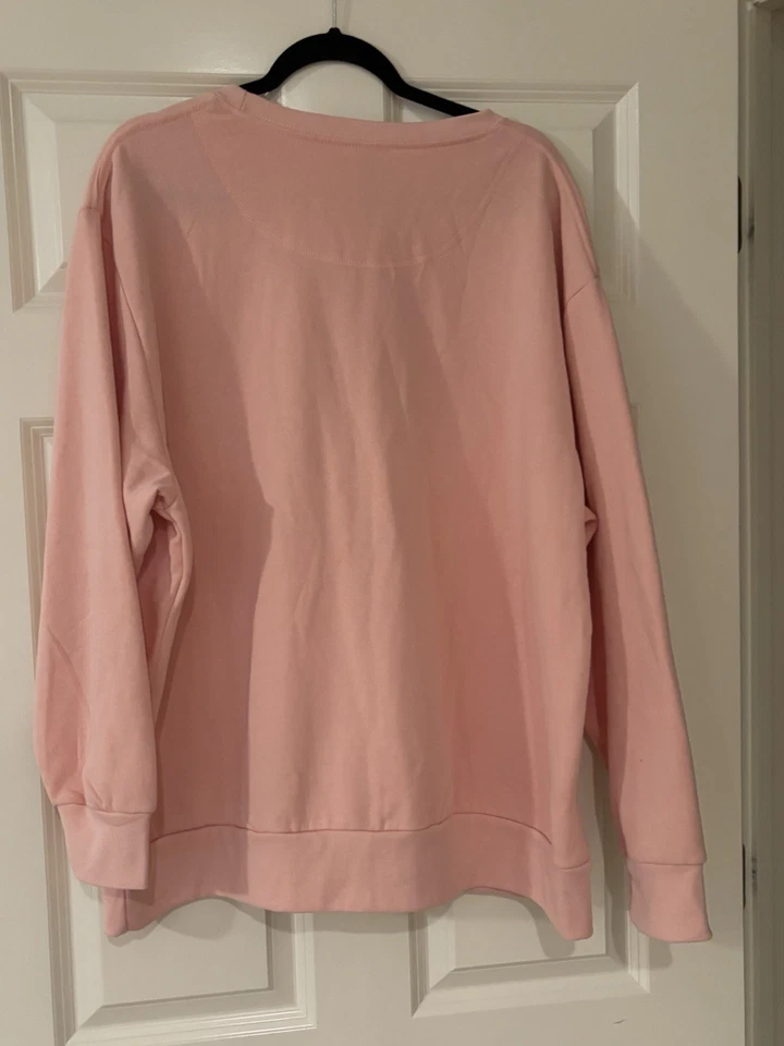 Sudadera Navidad Papá Noel Mujer Talla XXL Rosa/Rojo Vacaciones  Foto 2 de 4