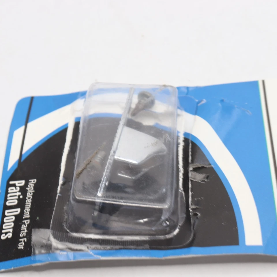 Barton Kramer 2-3/4 pulgadas x 3/4 pulg. Guardián de puerta de patio cromado Foto 3 de 4