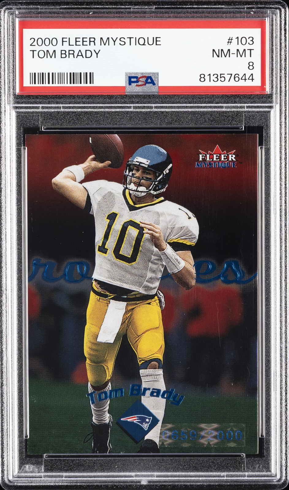 Tom Brady Fleer Mystique #103 Base