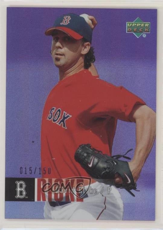 2006 Upper Deck Special F/X Purple 15/150 David Riske #538 ux6