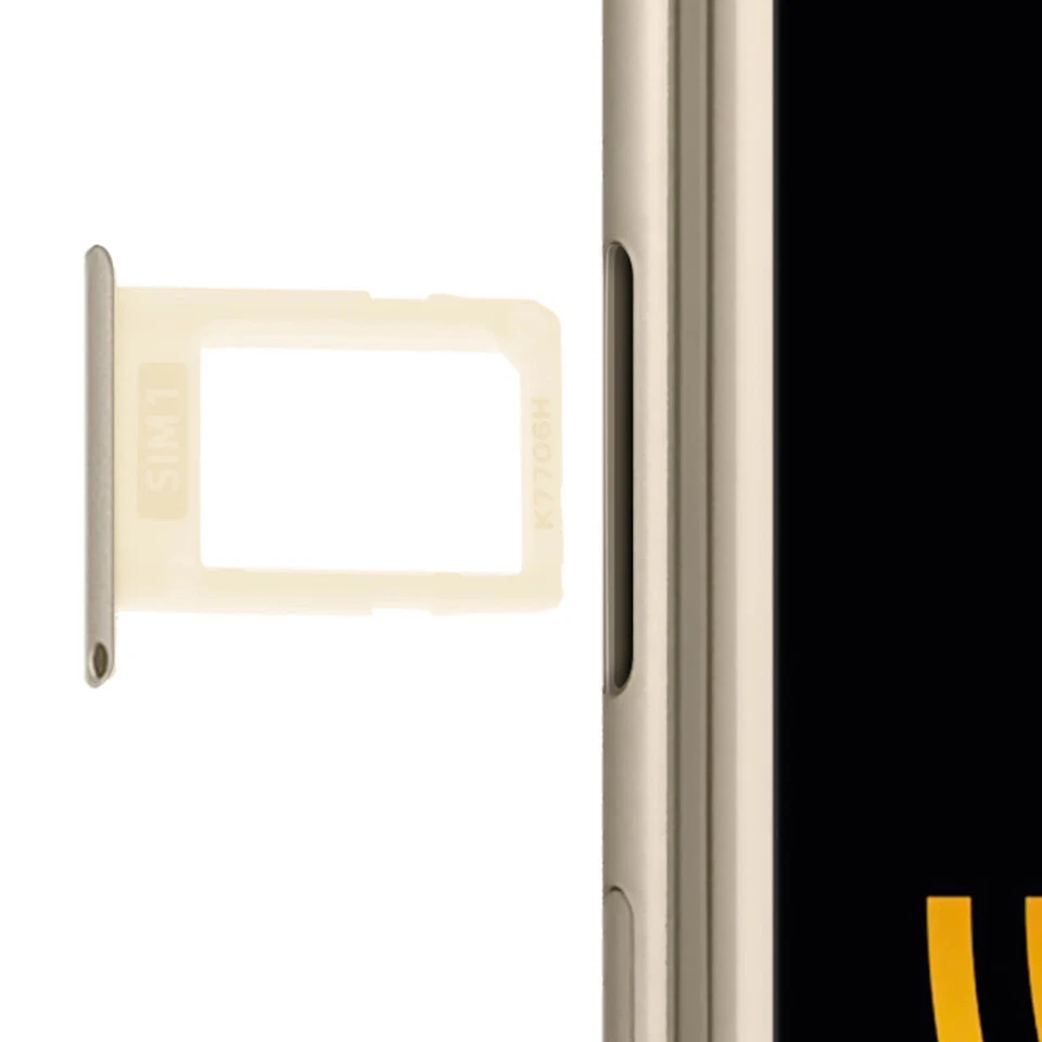 Samsung Tiroir Carte SIM pour Samsung Galaxy J3 2017nt Dorée - Photo 1/4
