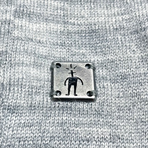 SMARTWOOL V-Neck Merino Thermal Base Layer Heathered Gray Size M *mended* - Picture 3 of 7