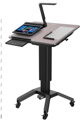 HoverCam Pilot X Wireless Digital Teaching Station Podium & 13.3 Tablet *READ*