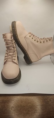 Dr. Martens 1460 Pascal Pink Pebble Leather Boots UK 6 EU 39 Damen Blush 8 Eye