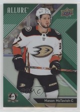 2024-25 Upper Deck Allure Green Rainbow 20/99 Mason McTavish #31 0y8x